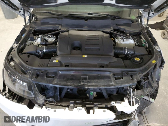 2019 Land Rover Range Rover Sport HST with VIN SALWS2SU3KA862151, listed as a Copart auction lot 89407105 with 75,198 mi miles and Salvage title. Bid and sale history available at DreamBid. Image 14.