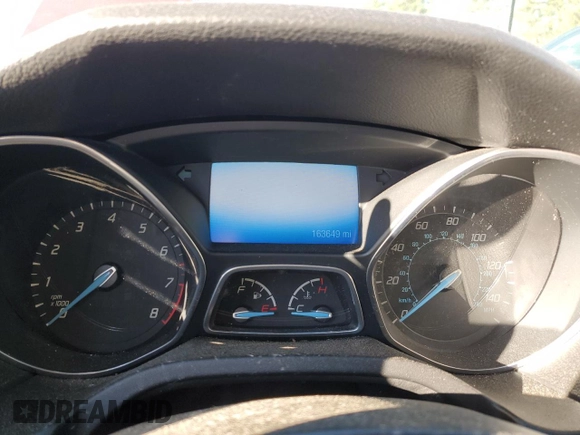 2013 Ford Focus Titanium with VIN 1FADP3J29DL207057, listed as a Copart auction lot 87192264 with 163,649 mi miles and Salvage Title. Bid and sale history available at carsss.com. Image 9.