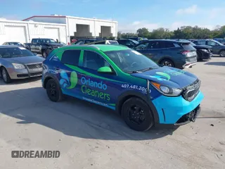 2018 Kia Niro LX with VIN KNDCB3LC2J5158021, listed as a IAAI auction lot 41435901 with 74,455 mi miles. Bid and sale history available at carsss.com. Image 1.