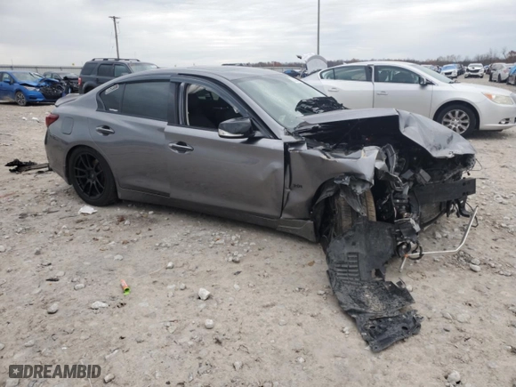 2018 Infiniti Q50 3.0t SPORT with VIN JN1EV7AR0JM430136, listed as a Copart auction lot 82026884 with NaN miles and Salvage Title. Bid and sale history available at carsss.com. Image 4.