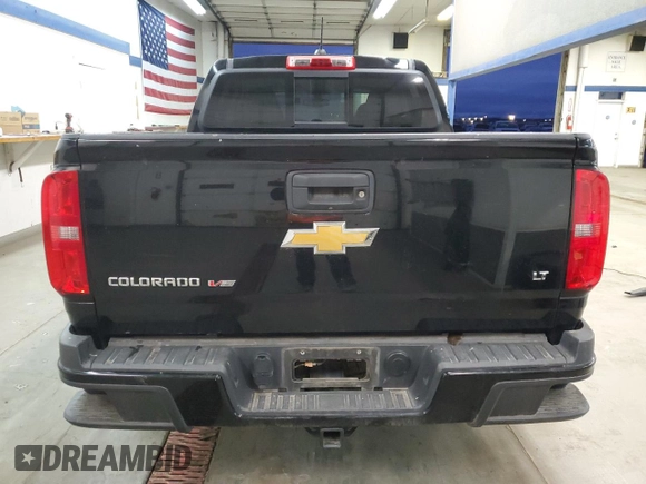 2019 Chevrolet Colorado 4WD LT with VIN 1GCGTCEN5K1186529, listed as a Copart auction lot 45798945 with 45,382 mi miles and Clean title. Bid and sale history available at DreamBid. Image 6.