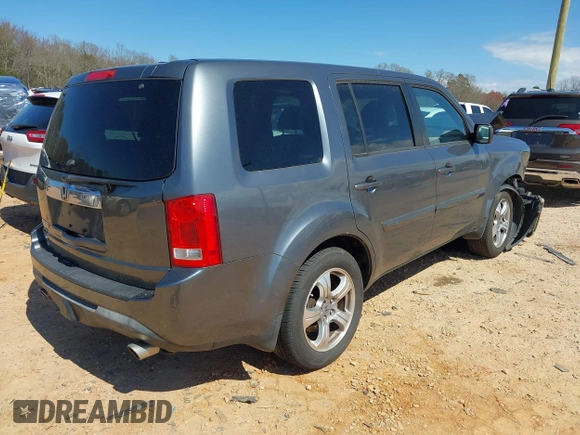 2013 Honda Pilot EX-L with VIN 5FNYF3H52DB007770, listed as a IAAI auction lot 41773226 with 177,208 mi miles. Bid and sale history available at carsss.com. Image 4.
