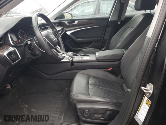 2019 Audi A6 Premium with VIN WAUK2AF21KN019029, listed as a Copart auction lot 47787735 with 54,598 mi miles and Salvage Title. Bid and sale history available at carsss.com. Image 7.