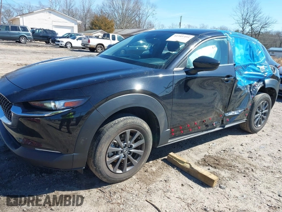 2021 Mazda CX-30 S with VIN 3MVDMAALXMM269676, listed as a IAAI auction lot 41581451 with 33,449 mi miles and . Bid and sale history available at DreamBid. Image 2.