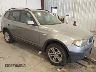 2004 BMW X3 3.0i with VIN WBXPA934X4WA30730, listed as a IAAI auction lot 42538731 with 261,442 mi miles and . Bid and sale history available at DreamBid. Image 1.