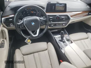 2017 BMW 5 Series 540i with VIN WBAJE5C31HG915206, listed as a Copart auction lot 57346195 with 84,427 mi miles and Salvage title. Bid and sale history available at DreamBid. Image 8.