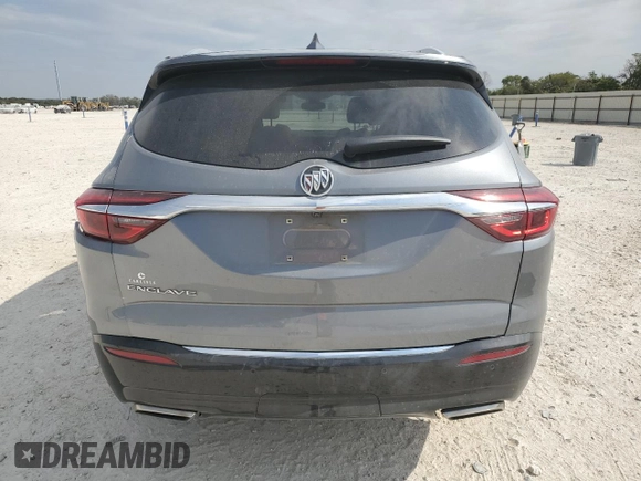 2021 Buick Enclave Premium with VIN 5GAERCKW0MJ159763, listed as a Copart auction lot 76494804 with 54,649 mi miles and Salvage Title. Bid and sale history available at carsss.com. Image 6.