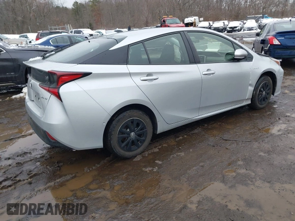 2019 Toyota Prius LE with VIN JTDL9RFU4K3008931, listed as a IAAI auction lot 41548356 with 94,176 mi miles and . Bid and sale history available at DreamBid. Image 4.