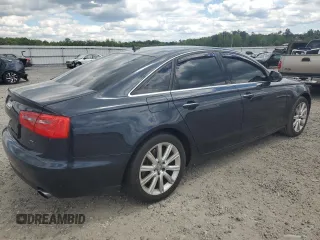 2015 Audi A6 Premium Plus with VIN WAUGFAFC5FN033265, listed as a Copart auction lot 58233495 with 123,547 mi miles and Clean title. Bid and sale history available at DreamBid. Image 3.