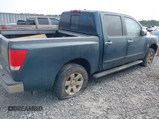 2004 Nissan Titan LE with VIN 1N6AA07B64N503241, listed as a IAAI auction lot 41938647 with 1 mi miles. Bid and sale history available at carsss.com. Image 4.