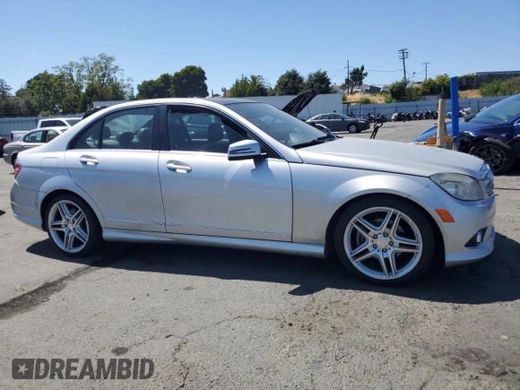 2010 Mercedes-Benz C 300 Sport with VIN WDDGF5EB4AR129298, listed as a Copart auction lot 59235815 with 150,347 mi miles and Salvage title. Bid and sale history available at DreamBid. Image 4.