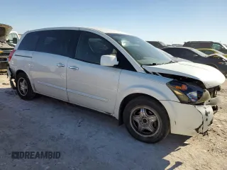 2007 Nissan Quest with VIN 5N1BV28U47N105291, listed as a Copart auction lot 87035904 with 203,490 mi miles and Salvage Title. Bid and sale history available at carsss.com. Image 4.