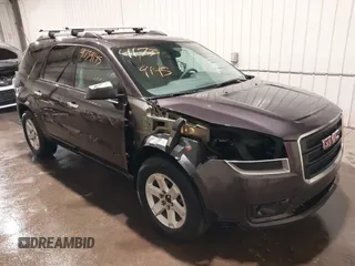 2015 GMC Acadia SLE with VIN 1GKKVPKD3FJ260077, listed as a IAAI auction lot 41739145 with 124,633 mi miles. Bid and sale history available at carsss.com. Image 1.