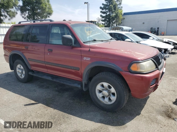 2002 Mitsubishi Montero Sport ES with VIN JA4LS21HX2J043968, listed as a Copart auction lot 53082995 with 230,925 mi miles and Clean Title. Bid and sale history available at carsss.com. Image 4.