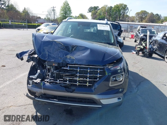2020 Hyundai Venue SEL with VIN KMHRC8A3XLU023008, listed as a IAAI auction lot 41930278 with 64,551 mi miles. Bid and sale history available at carsss.com. Image 13.