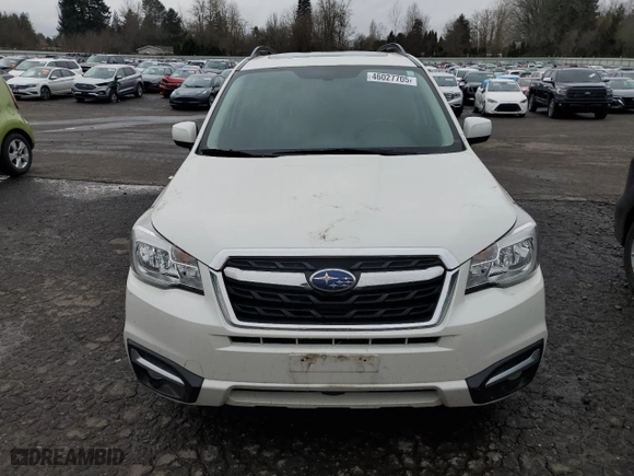 2018 Subaru Forester Limited with VIN JF2SJAJC9JH401605, listed as a Copart auction lot 46027705 with 64,147 mi miles and Salvage Title. Bid and sale history available at carsss.com. Image 5.