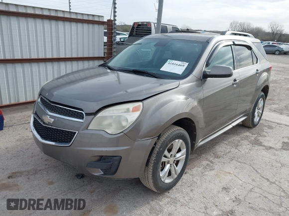 2012 Chevrolet Equinox LT w/1LT with VIN 2GNALDEK4C6166957, listed as a IAAI auction lot 41816469 with 166,232 mi miles. Bid and sale history available at carsss.com. Image 2.