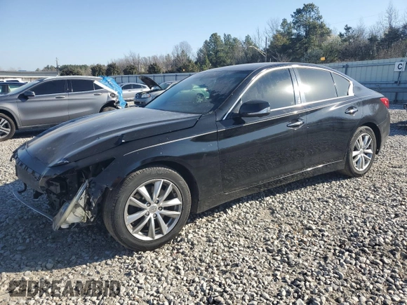 2016 Infiniti Q50 Premium с VIN JN1EV7AP0GM302647, выставлен на аукционе Copart как лот 48780765 с пробегом 131 561 миль миль и Списание • Salvage title. История ставок и продаж доступна на DreamBid. Изображение 1.