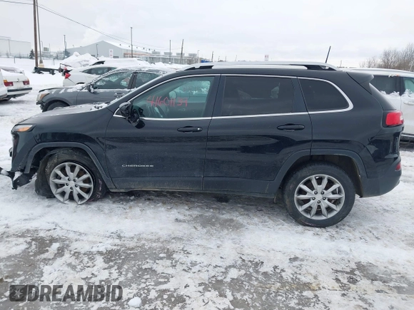 2018 Jeep Cherokee Limited with VIN 1C4PJMDB9JD564528, listed as a IAAI auction lot 41601139 with 110,711 mi miles. Bid and sale history available at carsss.com. Image 14.