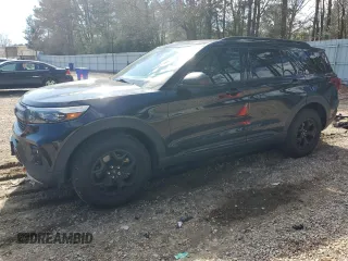 2023 Ford Explorer Timberline with VIN 1FMSK8JH8PGA13730, listed as a Copart auction lot 46119585 with 25,981 mi miles and Salvage Title. Bid and sale history available at carsss.com. Image 1.