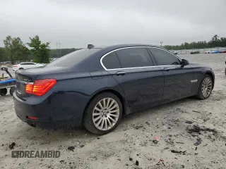 2012 BMW 7 Series 750Li xDrive with VIN WBAKC8C53CC435472, listed as a Copart auction lot 58599105 with 114,685 mi miles and Clean title. Bid and sale history available at DreamBid. Image 3.