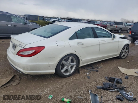 2013 Mercedes-Benz CLS-Class CLS 550 with VIN WDDLJ9BB7DA084997, listed as a Copart auction lot 81767364 with 80,358 mi miles and Salvage Title. Bid and sale history available at carsss.com. Image 3.