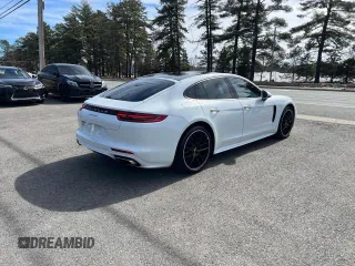 2018 Porsche Panamera with VIN WP0AA2A78JL114885, listed as a Copart auction lot 51807365 with 64,173 mi miles and Clean Title. Bid and sale history available at DreamBid. Image 4.