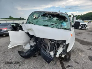 2019 Chevrolet Express Cargo with VIN 1GCWGAFG1K1142337, listed as a Copart auction lot 61009095 with Not provided miles and Salvage title. Bid and sale history available at DreamBid. Image 5.
