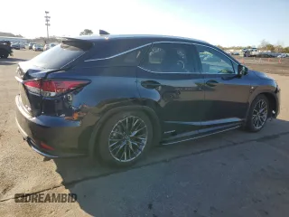 2021 Lexus RX 450h F Sport z VIN 2T2YGMDA9MC065638, wystawiony jako Copart lot #85436654 z przebiegiem 18 650 mil mil oraz Szkoda całkowita • Salvage title. Historia ofert i sprzedaży dostępna na DreamBid. Obrazek 3.