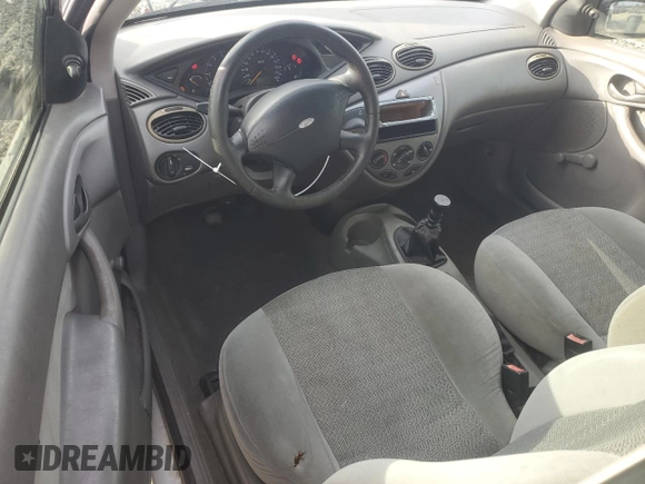 2000 Ford Focus ZX3 with VIN 3FAFP3132YR186996, listed as a Copart auction lot 41796565 with 185,283 mi miles and Salvage Title. Bid and sale history available at carsss.com. Image 8.