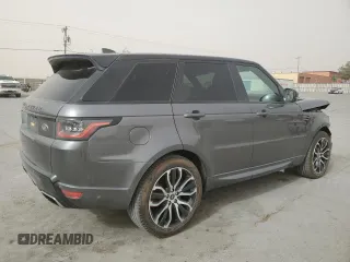 2019 Land Rover Range Rover Sport Dynamic with VIN SALWR2RE3KA830794, listed as a Copart auction lot 53298245 with 37,258 mi miles and Salvage Title. Bid and sale history available at DreamBid. Image 3.