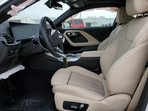 2023 BMW 2 Series 230i with VIN 3MW23CM00P8C80060, listed as a Copart auction lot 39725573 with 0 mi miles. Bid and sale history available at carsss.com. Image 7.