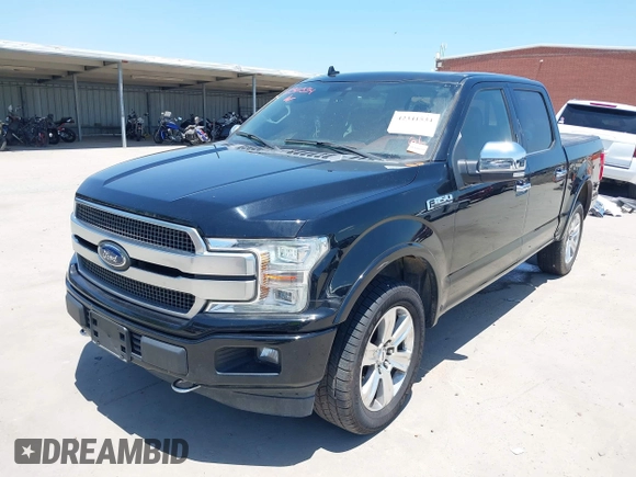 2018 Ford F-150 XL with VIN 1FTEW1E56JFC07621, listed as a IAAI auction lot 42341534 with 93,932 mi miles and . Bid and sale history available at DreamBid. Image 16.