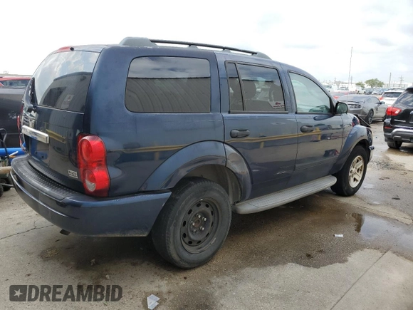 2004 Dodge Durango SLT с VIN 1D4HD48D64F229343, выставлен на аукционе Copart как лот 63346445 с пробегом 118 375 миль миль и На запчасти • Non repairable. История ставок и продаж доступна на DreamBid. Изображение 3.