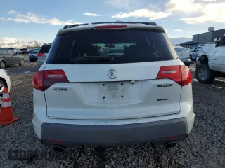 2009 Acura MDX Sport/Entertainment Pkg with VIN 2HNYD28849H501652, listed as a Copart auction lot 86827234 with 167,879 mi miles and Salvage Title. Bid and sale history available at carsss.com. Image 6.