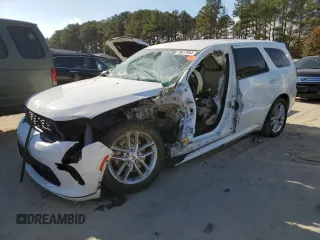 2021 Dodge Durango GT Plus z VIN 1C4RDJDG9MC724606, wystawiony jako Copart lot #79617994 z przebiegiem Nie podano mil oraz Szkoda całkowita • Salvage title. Historia ofert i sprzedaży dostępna na DreamBid. Obrazek 1.