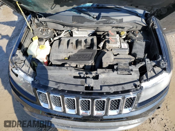 2016 Jeep Compass 75th Anniversary with VIN 1C4NJCBB1GD526238, listed as a Copart auction lot 44816485 with 116,281 mi miles and Salvage Title. Bid and sale history available at carsss.com. Image 11.