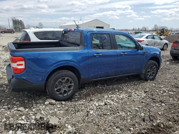 2024 Ford Maverick XLT with VIN 3FTTW8H35RRA05717, listed as a Copart auction lot 51976475 with 15,647 mi miles and Salvage Title. Bid and sale history available at DreamBid. Image 3.