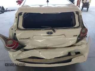 2012 Toyota Prius One with VIN JTDKDTB36C1513712, listed as a IAAI auction lot 42163440 with 130,794 mi miles. Bid and sale history available at carsss.com. Image 6.