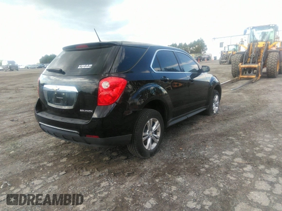 2014 Chevrolet Equinox LS with VIN 2GNALAEK1E1120260, listed as a IAAI auction lot 41963505 with 101,901 mi miles and . Bid and sale history available at carsss.com. Image 4.