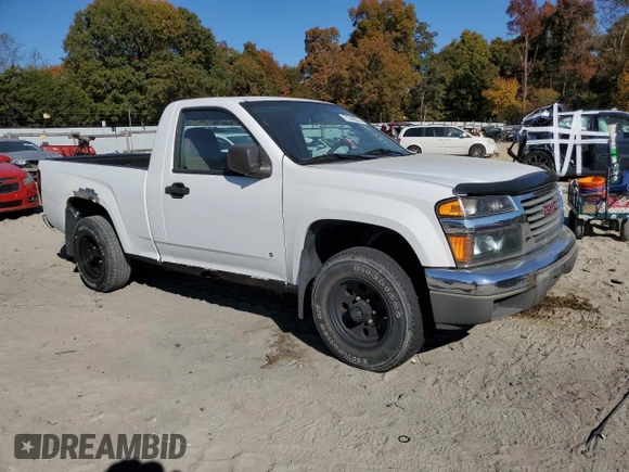 2006 GMC Canyon Work Truck with VIN 1GTCS148268175177, listed as a Copart auction lot 77340824 with 142,037 mi miles and Clean Title. Bid and sale history available at carsss.com. Image 4.