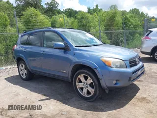 2008 Toyota RAV4 Sport with VIN JTMBD32V185198223, listed as a IAAI auction lot 42638085 with 156,121 mi miles and . Bid and sale history available at DreamBid. Image 1.