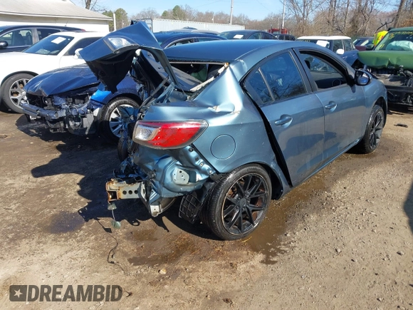 2011 Mazda 3 i Sport with VIN JM1BL1UG9B1415697, listed as a IAAI auction lot 41820686 with 199,561 mi miles and . Bid and sale history available at DreamBid. Image 4.