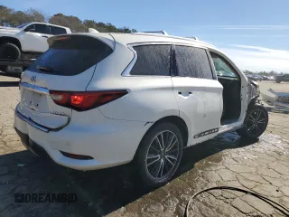 2016 Infiniti QX60 with VIN 5N1AL0MM9GC511705, listed as a Copart auction lot 87433274 with 129,269 mi miles and Salvage Title. Bid and sale history available at DreamBid. Image 3.