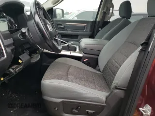 2018 Ram 1500 Big Horn with VIN 1C6RR6LG7JS115037, listed as a Copart auction lot 42947065 with 132,434 mi miles and Salvage Title. Bid and sale history available at carsss.com. Image 7.