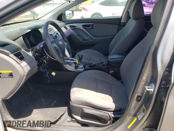 2013 Hyundai Elantra GLS z VIN 5NPDH4AE5DH352415, wystawiony jako Copart lot #59720075 z przebiegiem Nie podano mil oraz Szkoda całkowita • Salvage title. Historia ofert i sprzedaży dostępna na DreamBid. Obrazek 7.