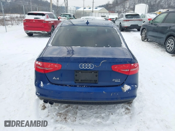 2015 Audi A4 Premium Plus with VIN WAUFFAFL3FN014015, listed as a IAAI auction lot 41362315 with 122,887 mi miles. Bid and sale history available at carsss.com. Image 16.
