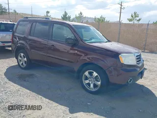 2013 Honda Pilot EX-L with VIN 5FNYF4H51DB057551, listed as a IAAI auction lot 42634450 with 127,457 mi miles and . Bid and sale history available at DreamBid. Image 1.