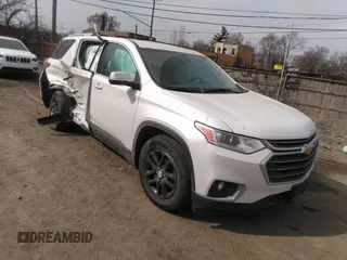 2018 Chevrolet Traverse LT Cloth with VIN 1GNEVGKW3JJ226764, listed as a IAAI auction lot 41784966 with 112,626 mi miles. Bid and sale history available at carsss.com. Image 1.