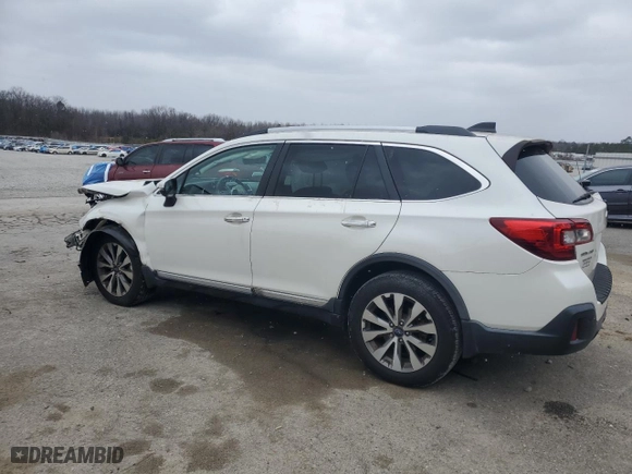2018 Subaru Outback Touring with VIN 4S4BSATC4J3308590, listed as a Copart auction lot 88986745 with 106,823 mi miles and Salvage Title. Bid and sale history available at carsss.com. Image 2.